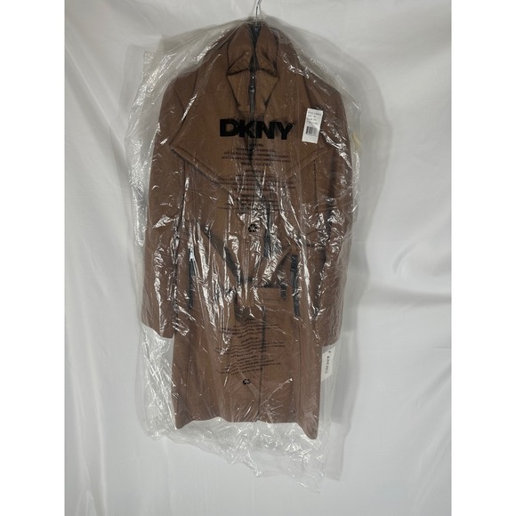 DKNY Wool Wrap Jacket With Insert Women's Size M MSRP $400 NWT - Picture 3 of 10